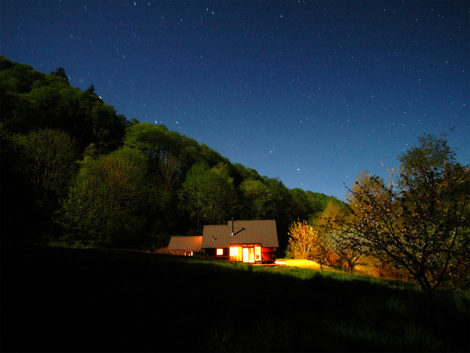 Cabin at Shotpouch Creek